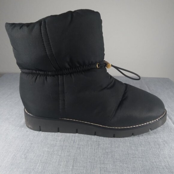 J.CREW ELSA BD325 PUFFER BOOTS BOOTIE PRIMALOFT PULL-ON Women Size 8 s-7114 - Picture 9 of 15
